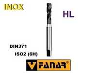 Метчик машинный M5 HSSE HL ISO2 DIN376 спираль (40°) INOX , FANAR