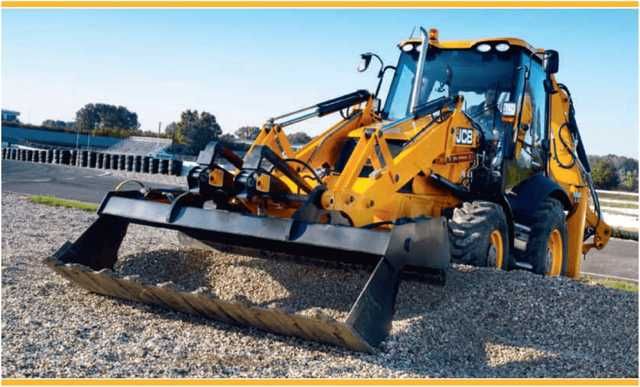 Оренда екскаватора послуги навантажувача колісного JCB 3cx JCB 4cx