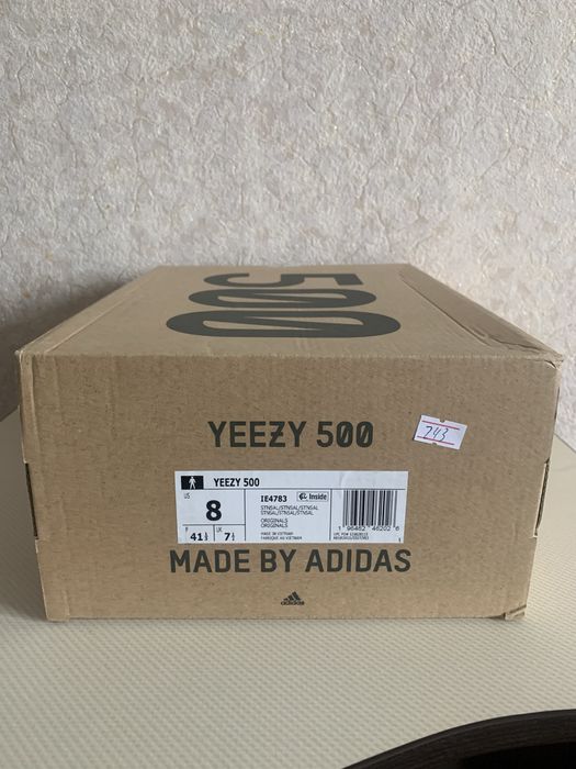 Adidas Yeezy 500 Stone Salt original, розмір 41 eu (26 см)