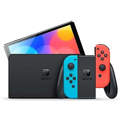 Zestaw Nową konsolę Nintendo Switch OLED Red z Ring FIT Adwenture