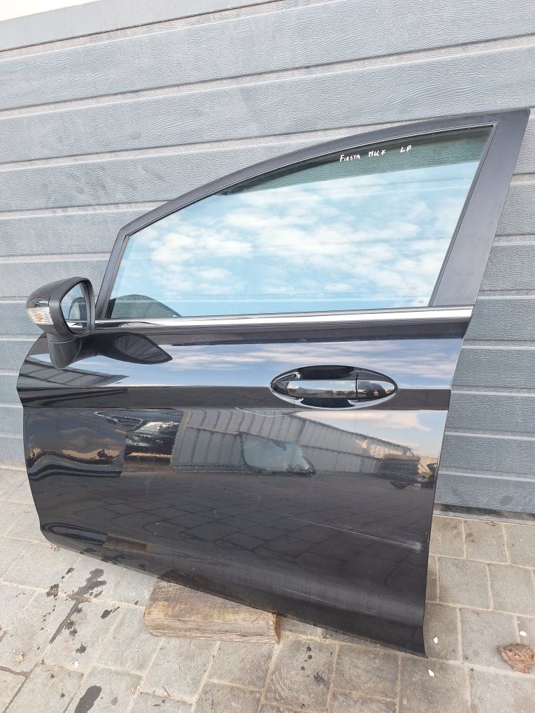 Drzwi przednie lewe Ford Fiesta Mk7 czarne