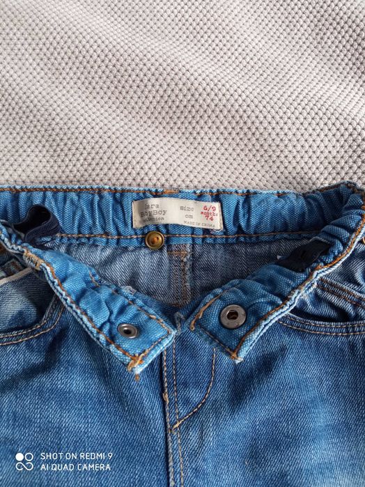 Komplet dziecięcy/ chłopięcy Zara - koszula i dżinsy (rozmiar 74)