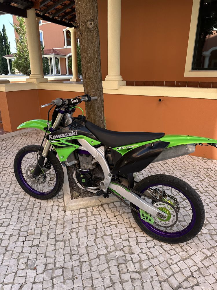 Kawasaki kxf 450 Matriculada injecao
