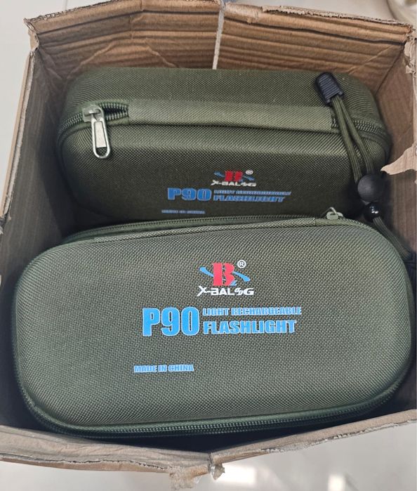 Lanterna zoom 3 km luz led laser