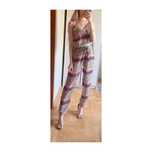 Komplet zestaw M top spodnie set wzory
