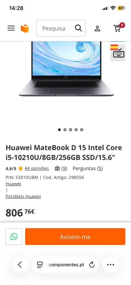 Novo Huawei Matebook