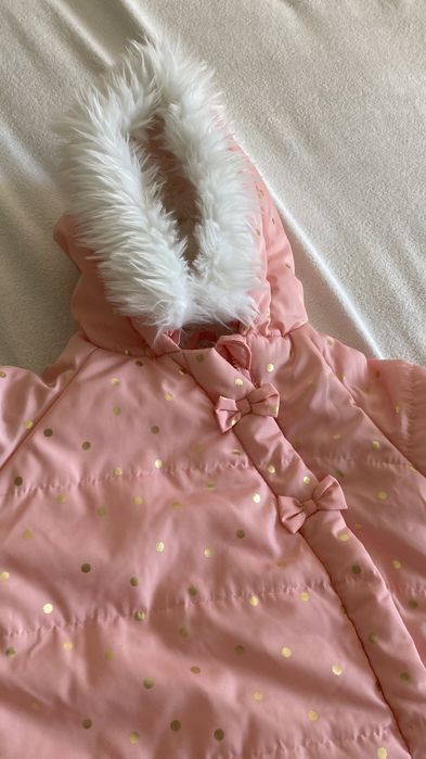 Casaco bebe menina 74CM como Novo