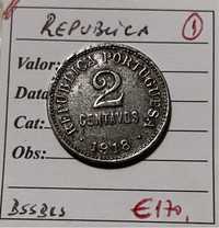 Moeda 2 Centavos 1918  FERRO