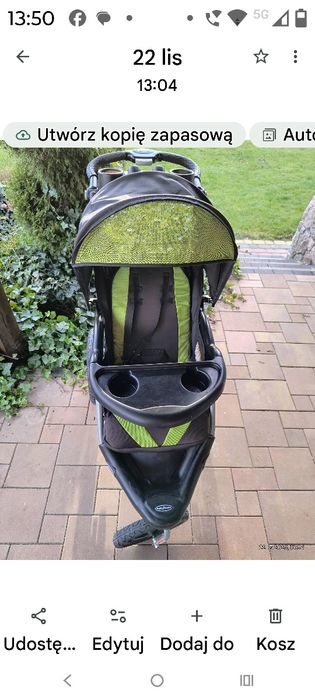 WózekWózek spacerowy Baby Trend Expedition Jogger,