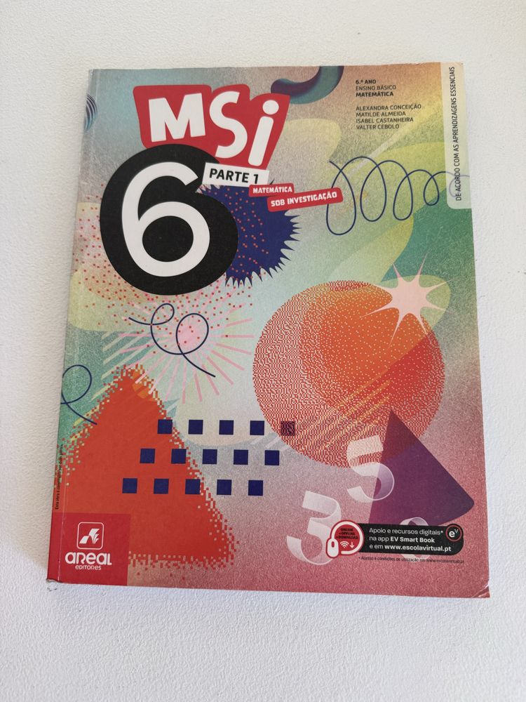 Matemática Sob Investigação 6 _ manual matemática 6º ano