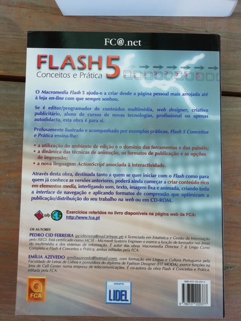 3 livros FLASH (cs3, 5, 8)