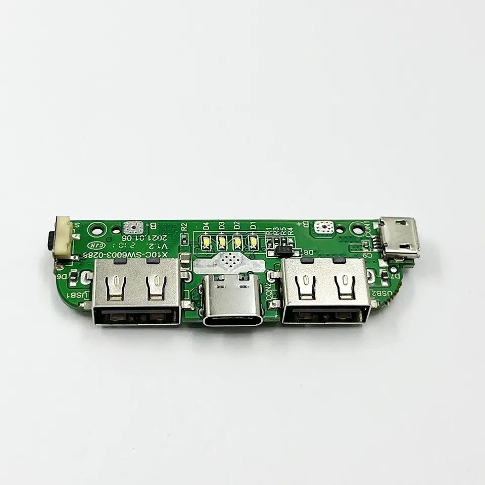 Плата повербанка 5v 2.4a, 12w, підтримка Apple, Samsung