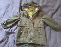 Parka kurtka khaki rozm. 98