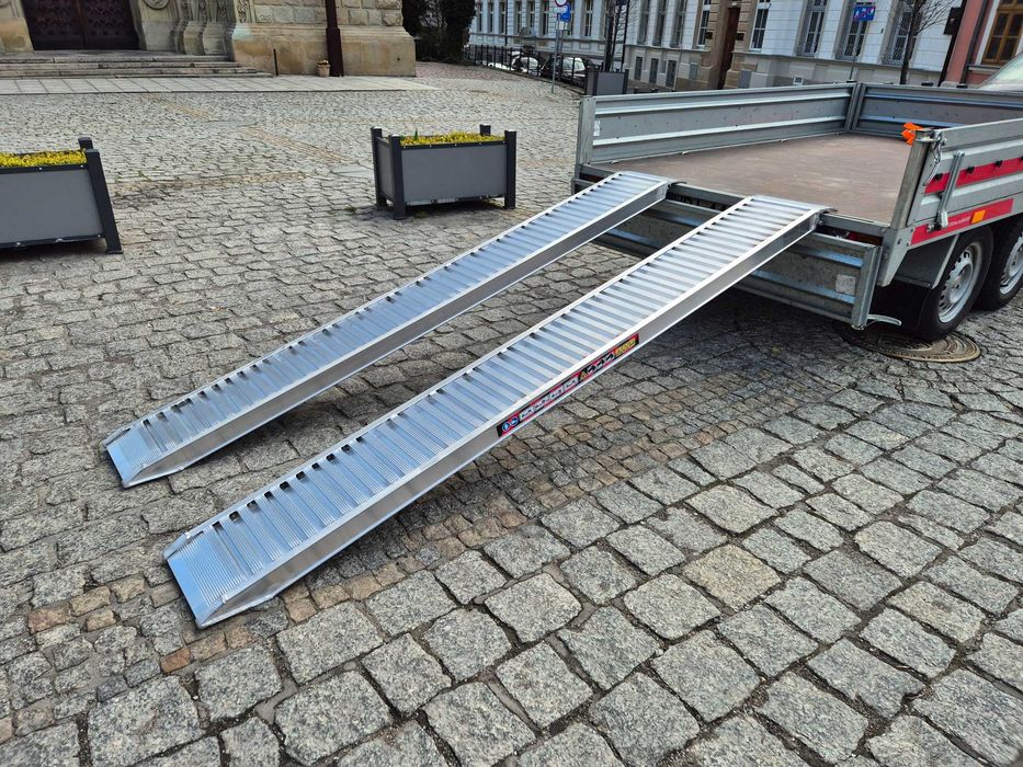Najazdy aluminiowe do maszyn od 1-5m, 1-44T | Dostępne modele w opisie
