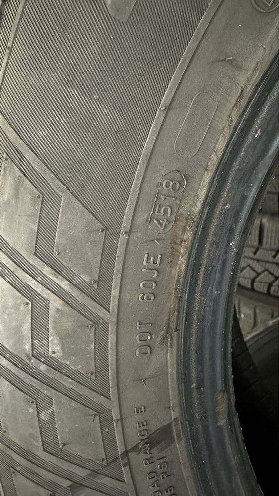 235 65 R16C 121/119R 4szt 7mm Nokian używane zimowe Warszawa