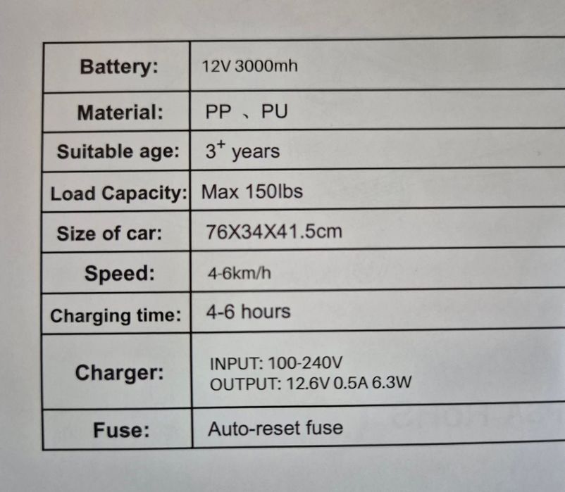 Jeździk grawitacyjny elektryczny/ autko akumulatorowe
