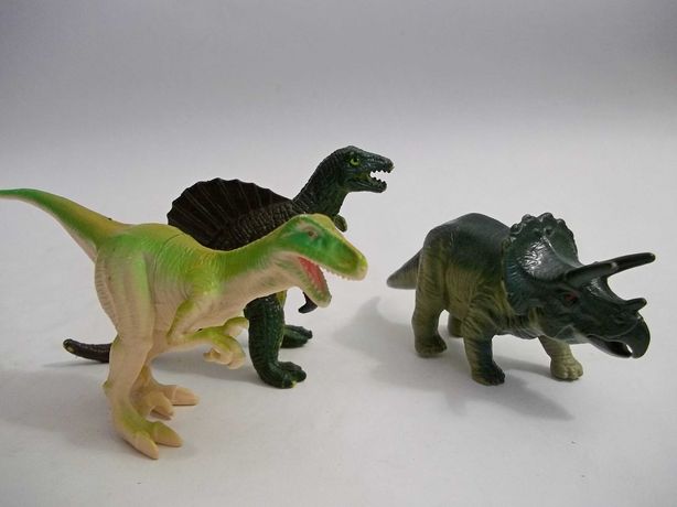 Динозавры 3 шт Тиранозавр , T-Куч Тиранозаурус Рекс Animal World