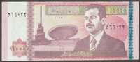 Irak 10000 dinarów 2002 - Saddam Husajn - stan bankowy UNC