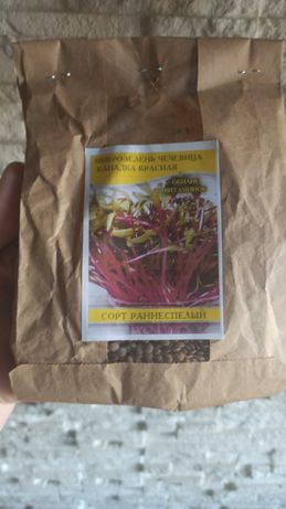 Семена микрозелени чечевица вес 100 грам