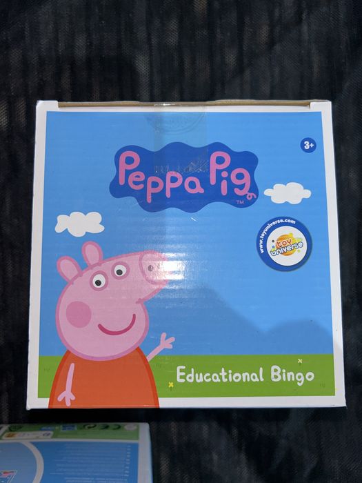 Нова навчальна гра "Бінго Свинки Пеппи"
