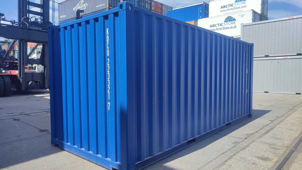 Nowy kontener morski 6 metrowy, 20 Dry Van, One Way – NEW - PK