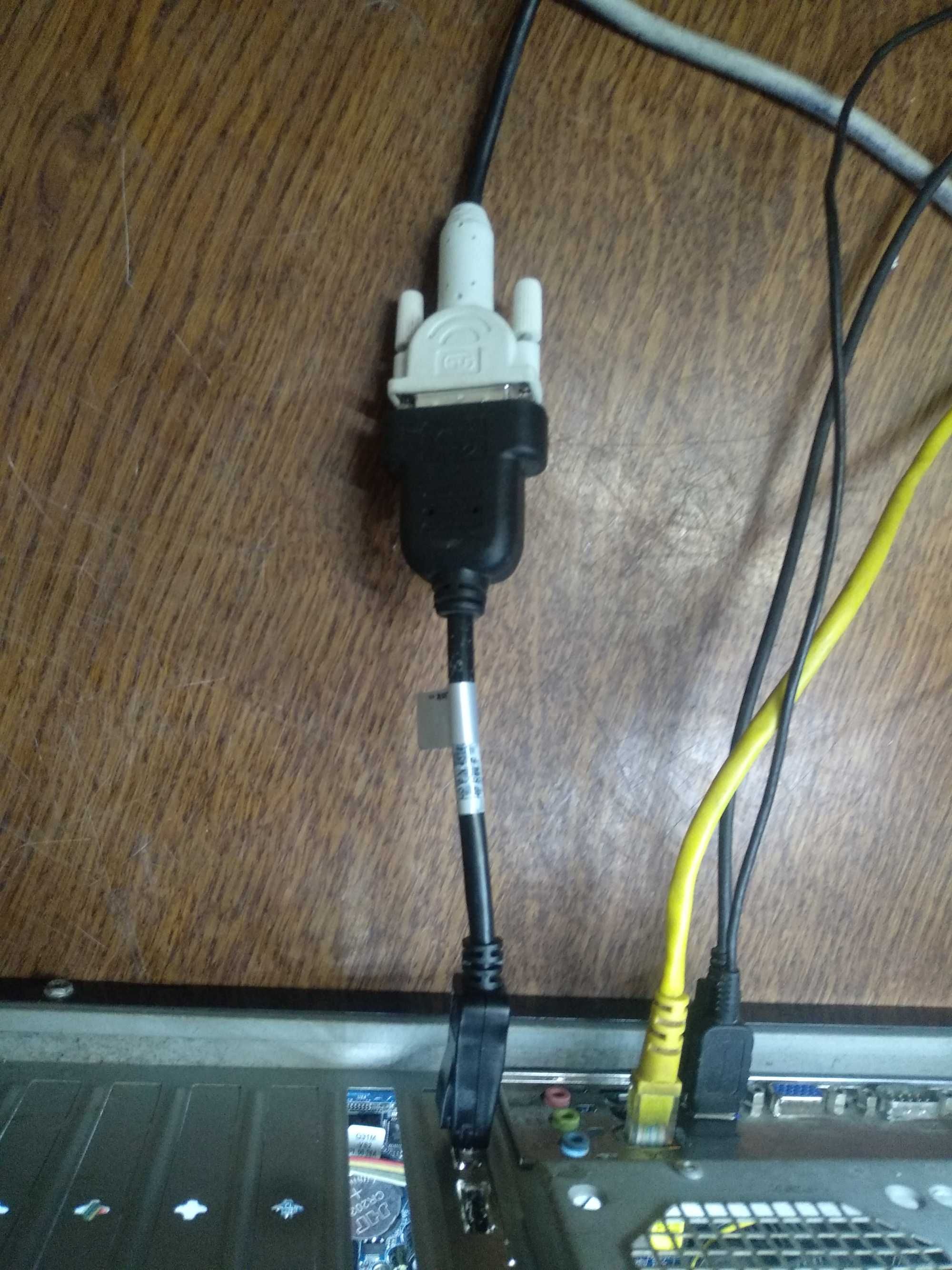 Видеокарта с переходником  nVidia NVS 310 512 MB   DisplayPort + DVI