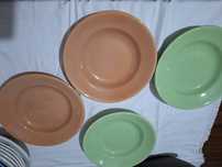 4 pratos de sopa antigos