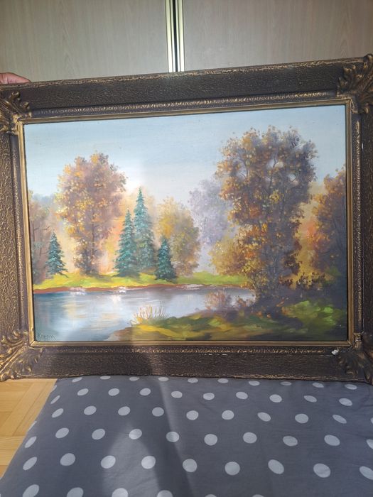 Obraz ręcznie malowany na płótnie