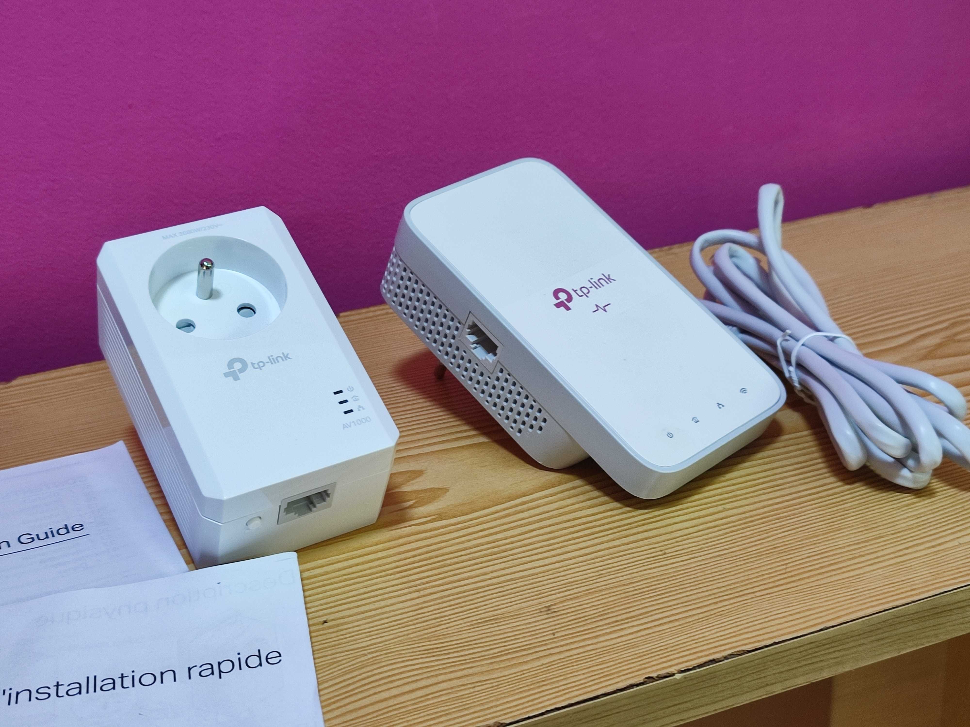 Kit 2x CPL TP-Link AV1000 Wi-Fi Powerline