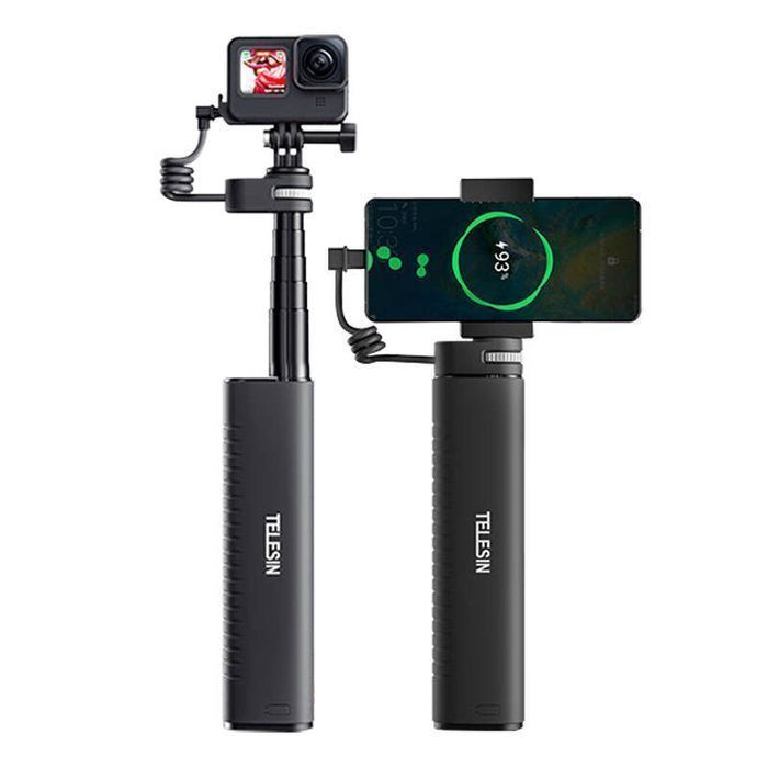 Usb-C Sportowych Smartphone Selfie-Stick Powerbankiem Te-Css-001