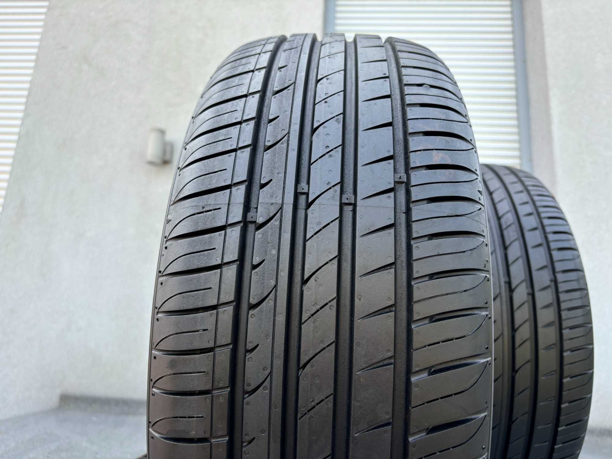 2szt letnie 225/55R17 Hankook 8mm 2023r bieżnik jak nowe! L6876 gwaran