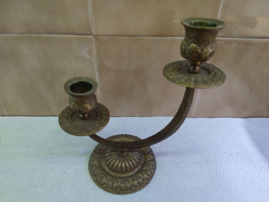 Castiçal candelabro paravelas casa quarto apartamento vivenda escritór