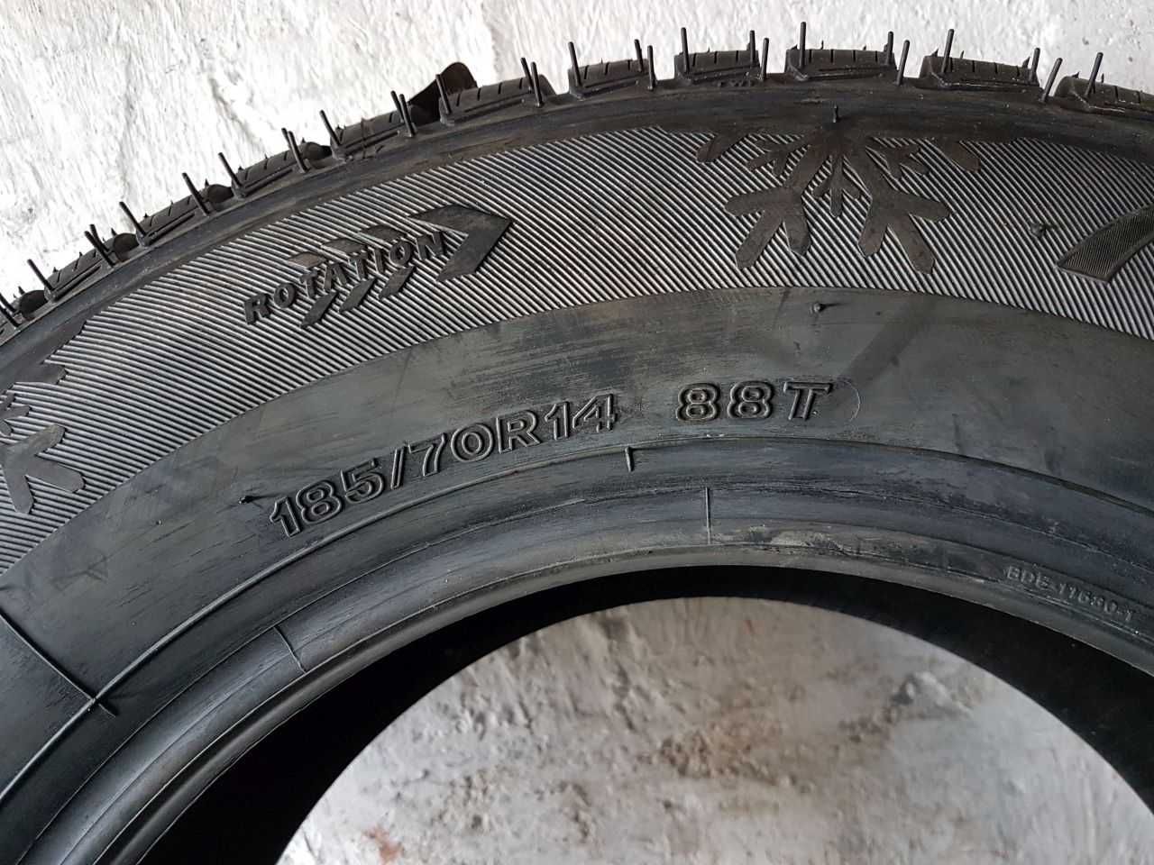 Nowa Opona zimowa pojedynka 185/70R14 9,7mm First Stop Winter 2