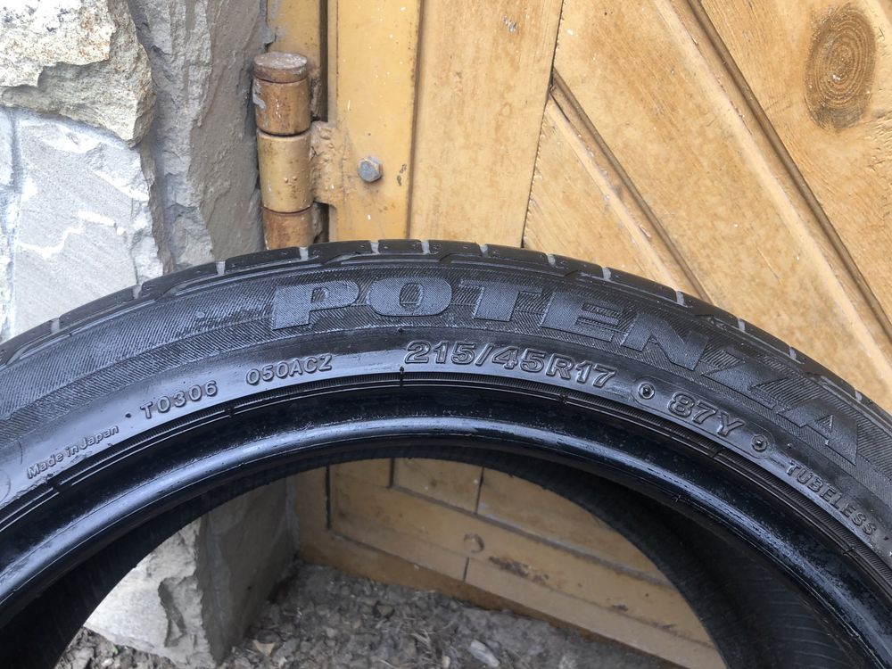 Шини літні 215/45/17 Cooper Bridgestone