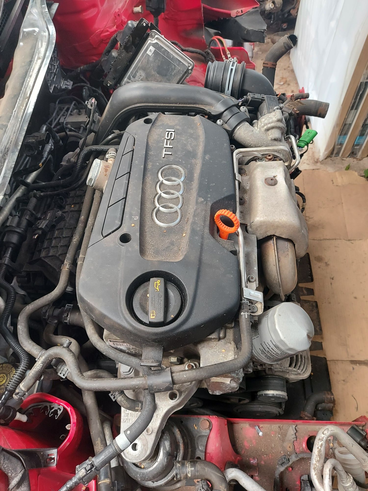 silnik skrzynia biegow manualna 6 audi a1 1.4 tfsi. CAXA