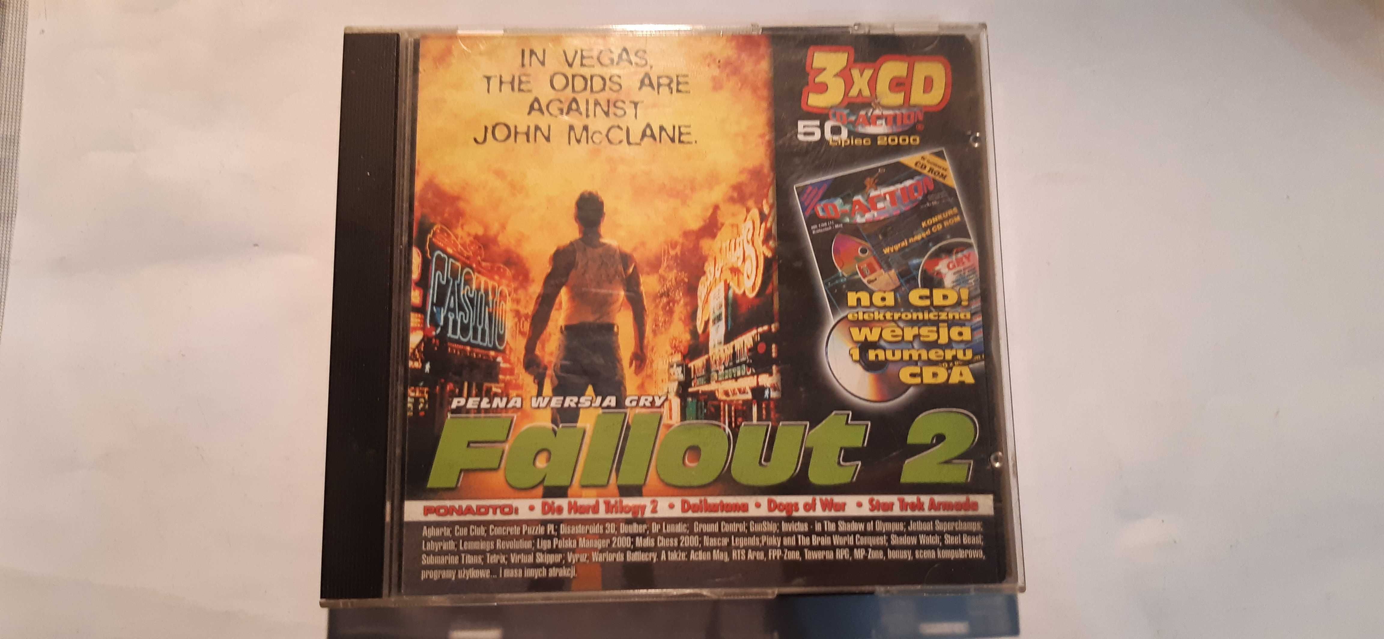 CD-Action nr. 50 7/2000 Lipiec 3CD Fallout 2 retro gra pc