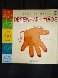 livro "desenhar com as mãos"