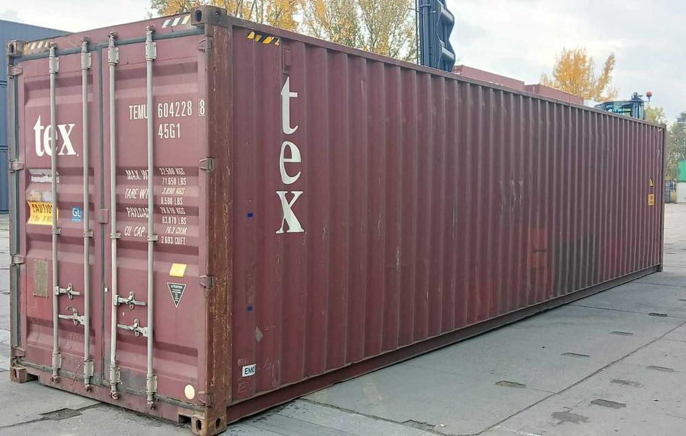 Kontener morski 40HC – dostępny od ręki