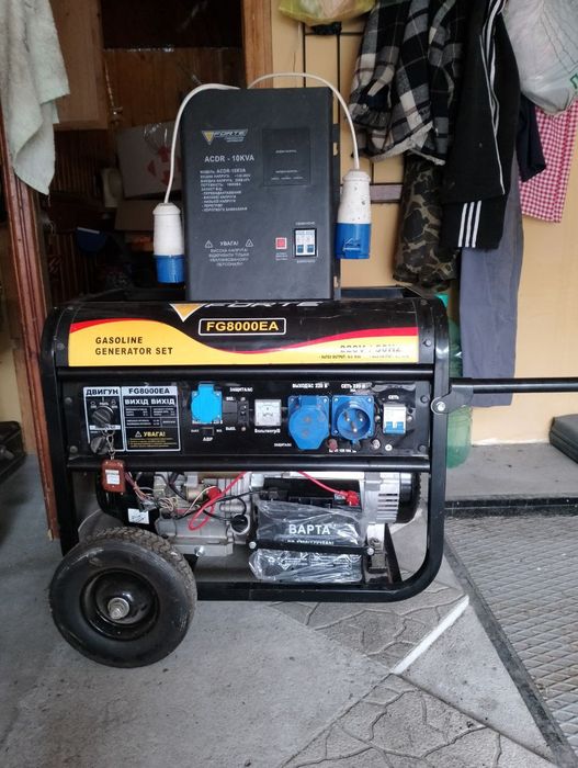 Генератор + стабилизатор напряжения