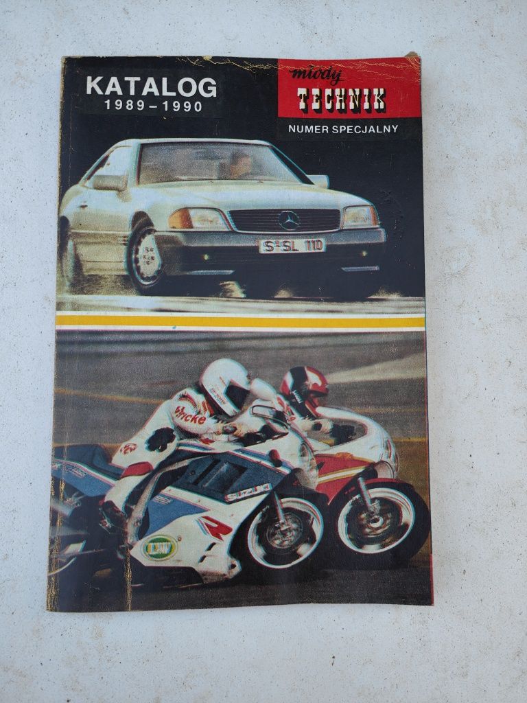 Młody Technik Numer Specjalny Katalog Samochodów 89-90
