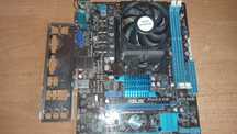 Мат.пл. АМ3+ asus M5A78L-M LX3(ddr3)+Phenom II x6 1045t(6 ядер)+кулер