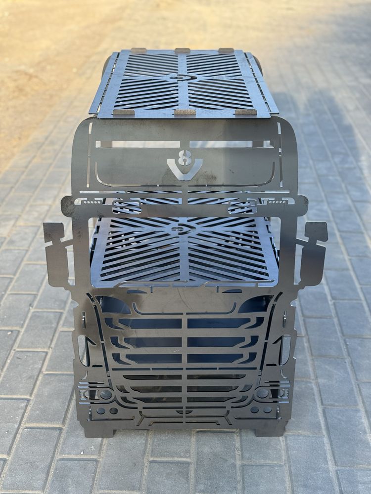 Grill palenisko Scania V8 puzzle