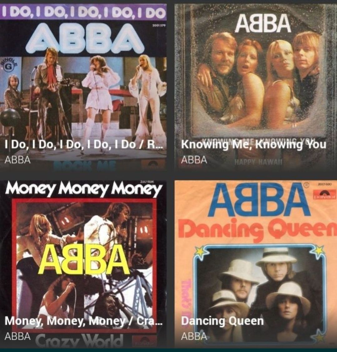 ABBA 7 Singles  7"- redução de preço