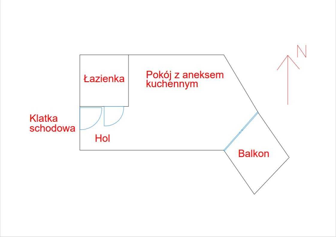 Apartament z miejscem parkingowym w Kątach Rybackich