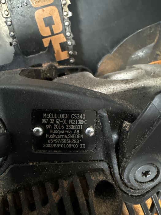 Pilarka McCulloch CS340, uszkodzona
