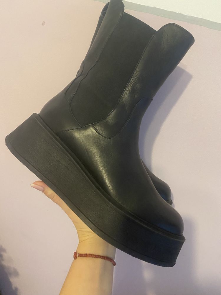 skórzane buty , jak nowe