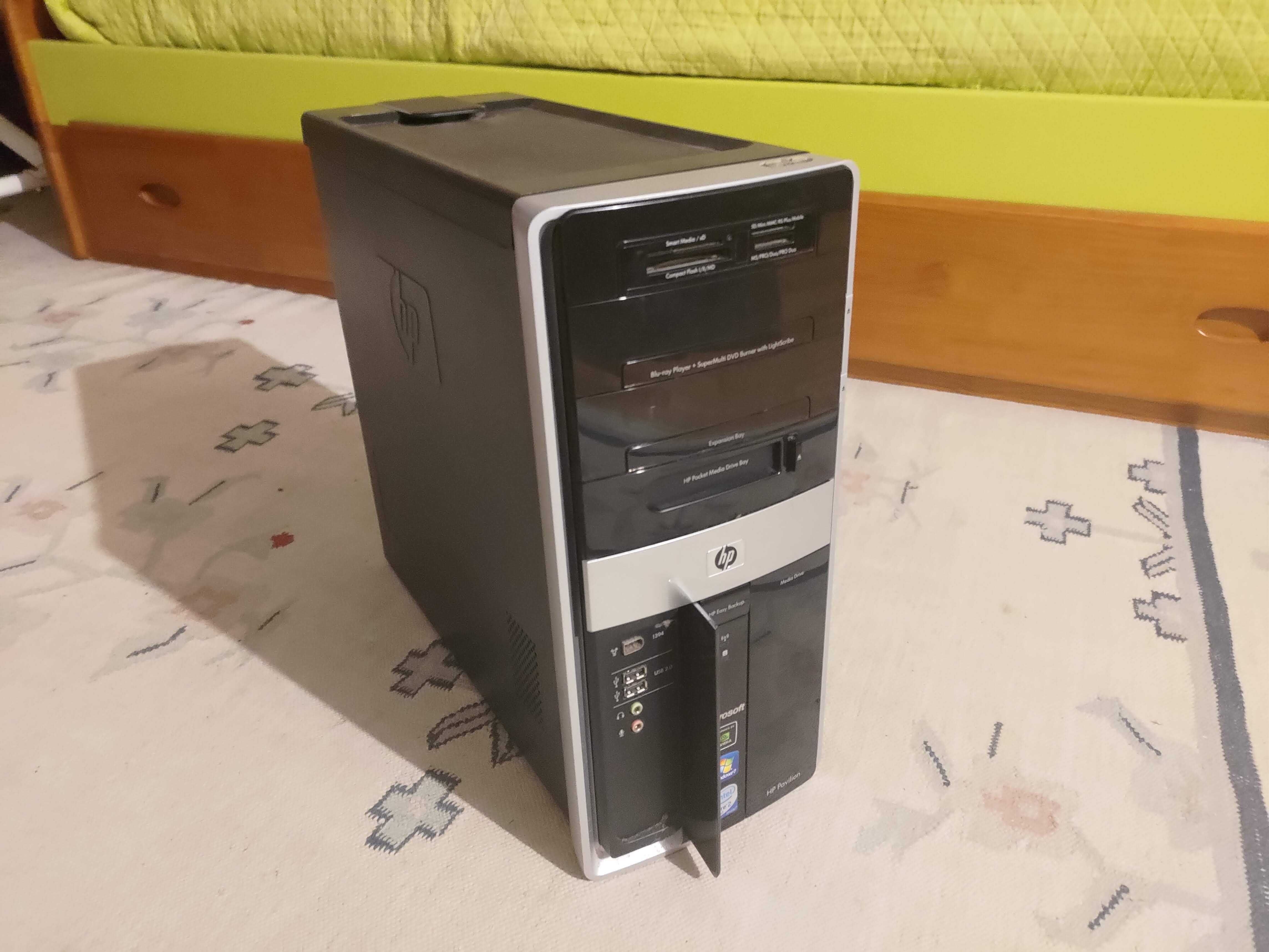 HP PC-Desktop (Intel Quad Q9400 com 8GB RAM, 1TB HDD e GeForce GT 620)