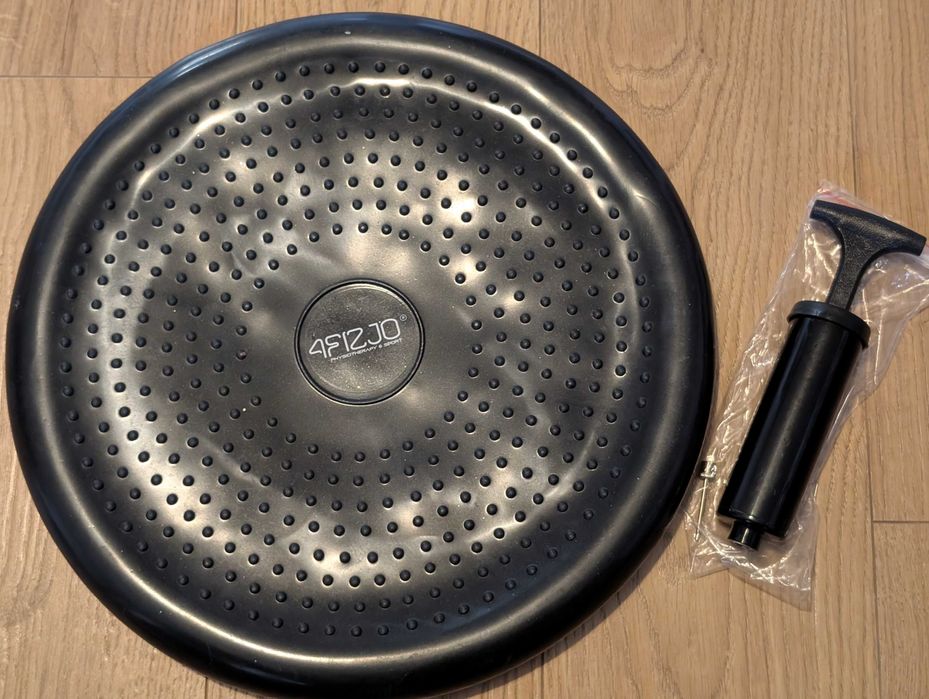 4FIZJO Poduszka sensomotoryczna MED+ 33 cm czarna