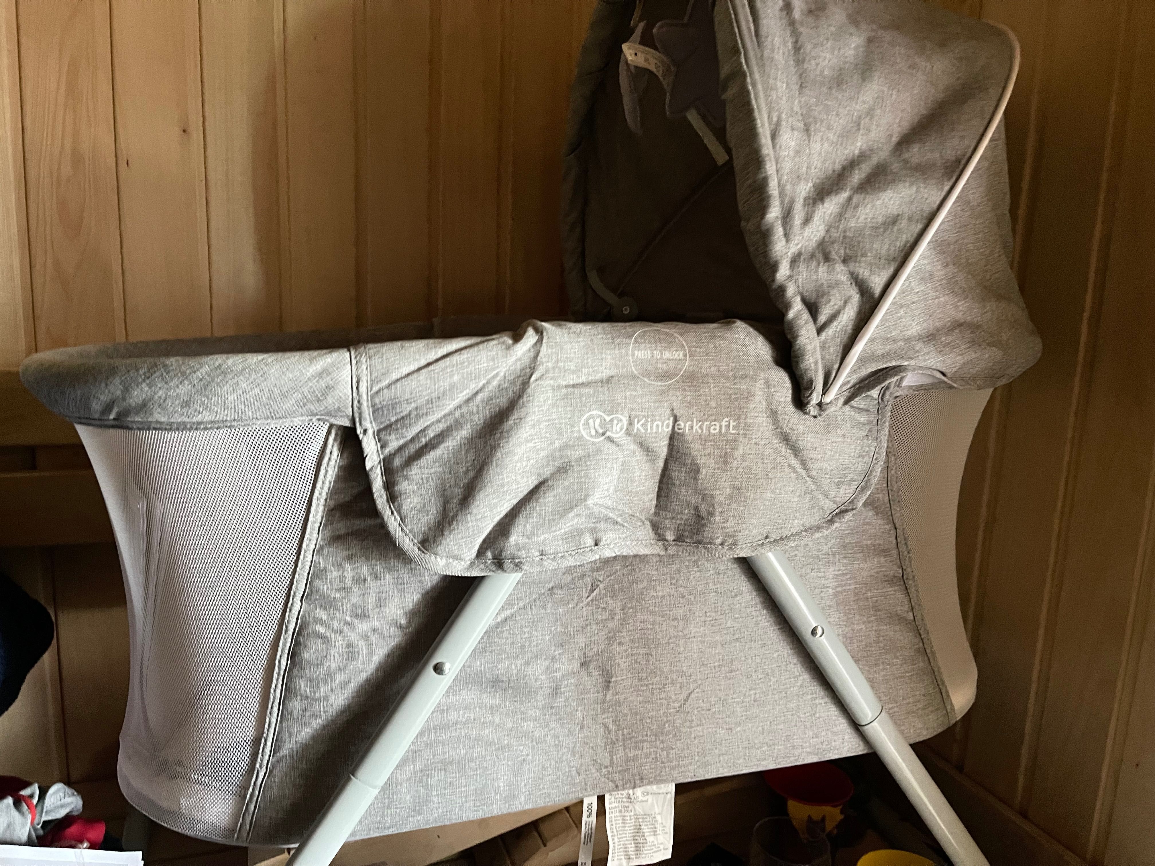 Люлька-гойдалка Kinderkraft Lovi Grey 3 в 1