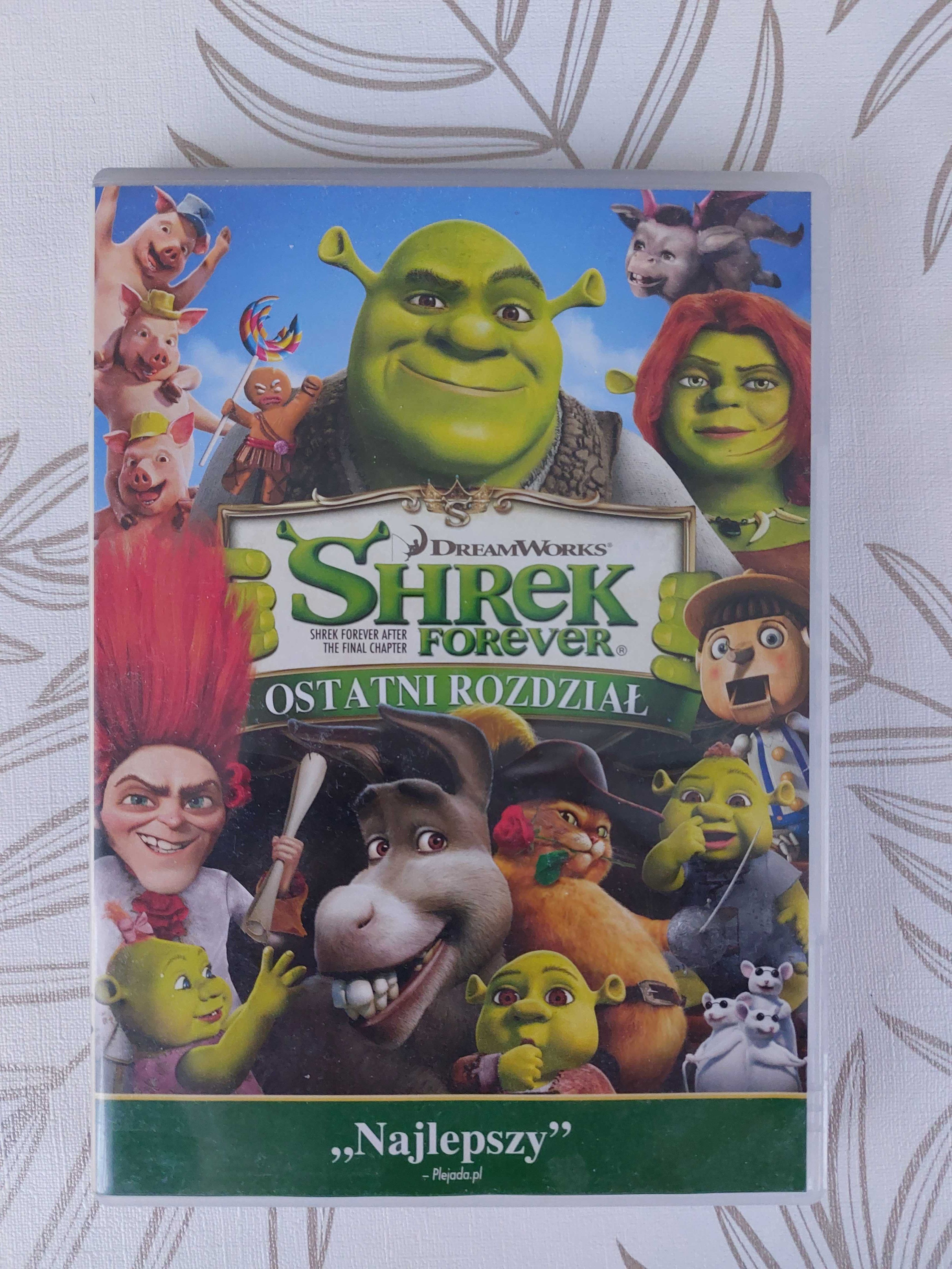 film "Shrek Forever ostatni rozdział" na DVD